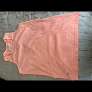 Athleta Girl orange tank top